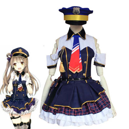 LoveLive! Kotori Minami Policewoman Cosplay Costume - Anime Lolita Outfit-Astricos