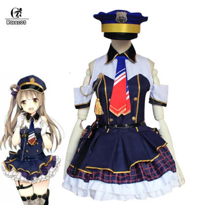 LoveLive! Kotori Minami Policewoman Cosplay Costume - Anime Lolita Outfit-Astricos