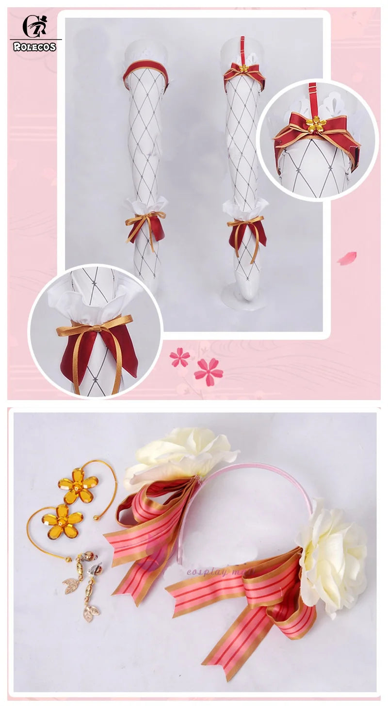 Lovelive Flower Bouquet Cosplay Costume - Yazawa Nico, Nozomi Tojo, Eli, Rin | Astricos-Astricos