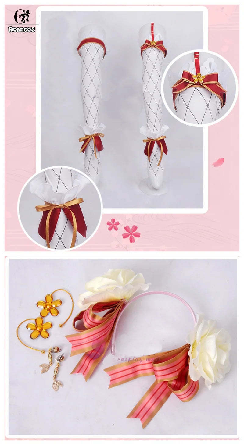 Lovelive Flower Bouquet Cosplay Costume - Yazawa Nico, Nozomi Tojo, Eli, Rin | Astricos-Astricos