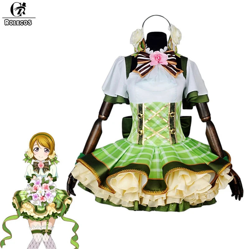 Lovelive Flower Bouquet Cosplay Costume - Yazawa Nico, Nozomi Tojo, Eli, Rin | Astricos-Astricos
