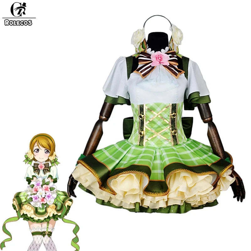 Lovelive Flower Bouquet Cosplay Costume - Yazawa Nico, Nozomi Tojo, Eli, Rin | Astricos-Astricos