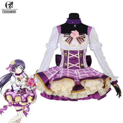 Lovelive Flower Bouquet Cosplay Costume - Yazawa Nico, Nozomi Tojo, Eli, Rin | Astricos-Astricos
