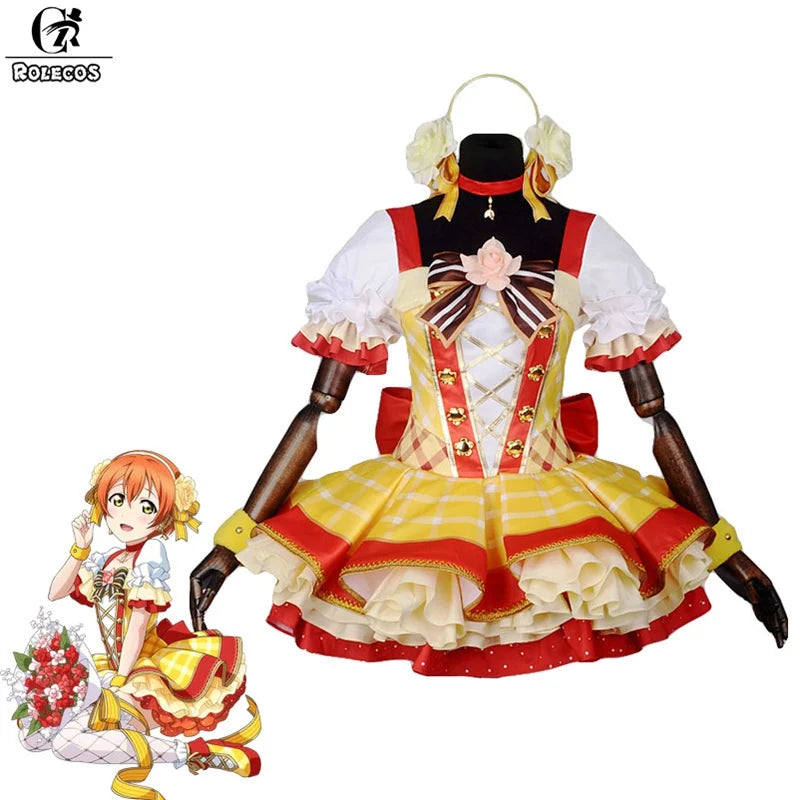 Lovelive Flower Bouquet Cosplay Costume - Yazawa Nico, Nozomi Tojo, Eli, Rin | Astricos-Astricos