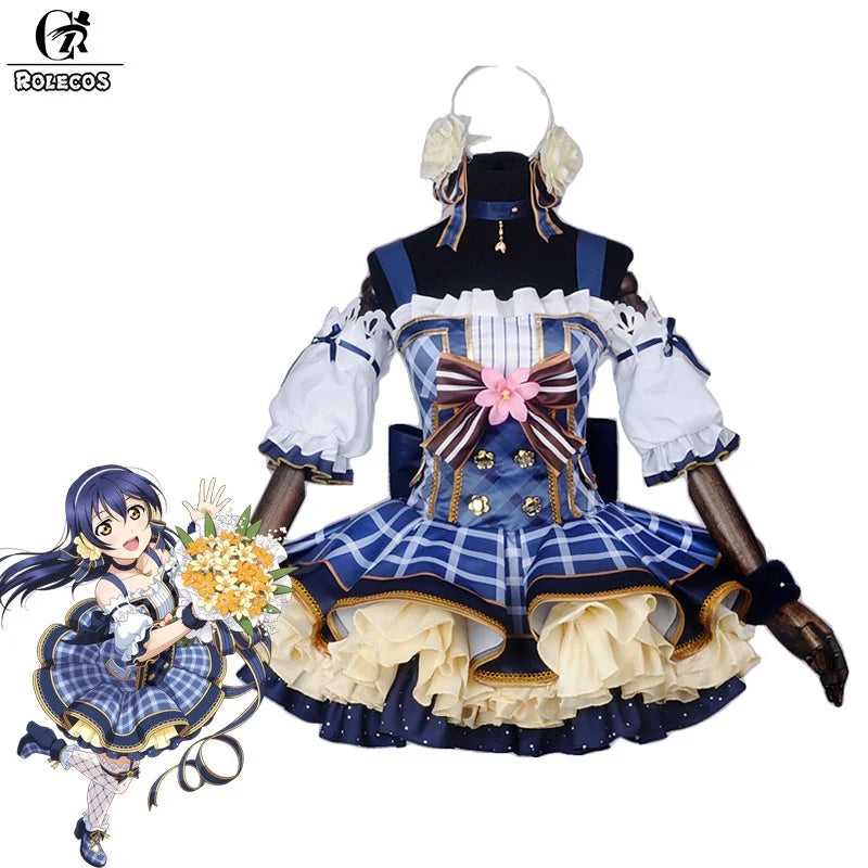 Lovelive Flower Bouquet Cosplay Costume - Yazawa Nico, Nozomi Tojo, Eli, Rin | Astricos-Astricos