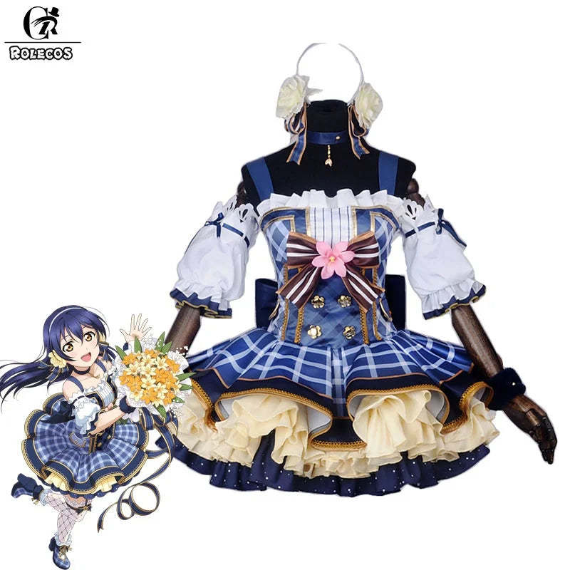 Lovelive Flower Bouquet Cosplay Costume - Yazawa Nico, Nozomi Tojo, Eli, Rin | Astricos-Astricos