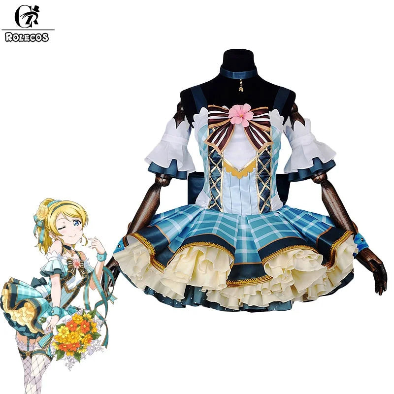 Lovelive Flower Bouquet Cosplay Costume - Yazawa Nico, Nozomi Tojo, Eli, Rin | Astricos-Astricos