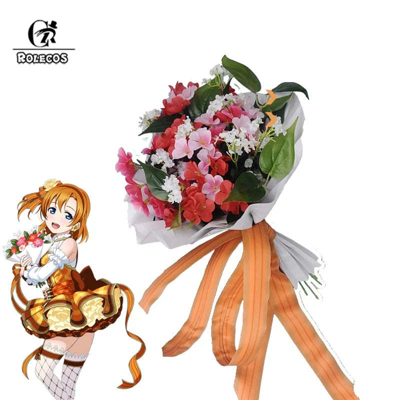 Lovelive Flower Bouquet Cosplay - Yazawa Nico, Nozomi Tojo, Eli & Rin Costume Accessories-Astricos