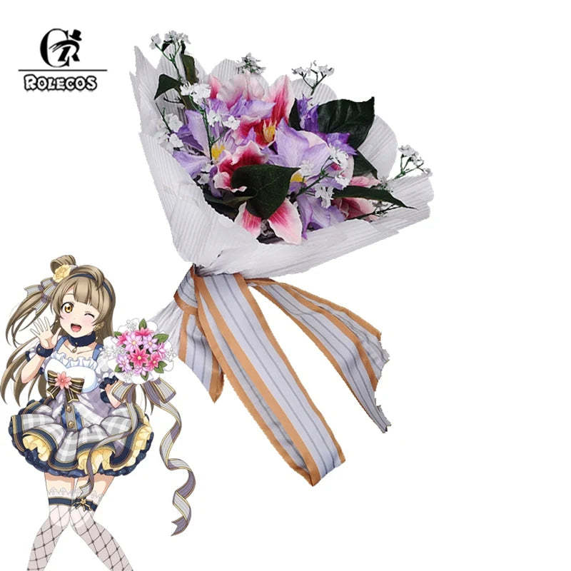 Lovelive Flower Bouquet Cosplay - Yazawa Nico, Nozomi Tojo, Eli & Rin Costume Accessories-Astricos