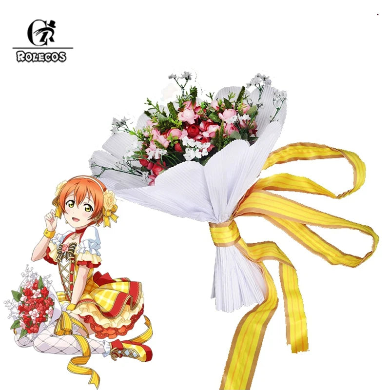 Lovelive Flower Bouquet Cosplay - Yazawa Nico, Nozomi Tojo, Eli & Rin Costume Accessories-Astricos