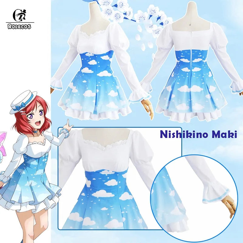 Lovelive Sky Cosplay Costume - Maki, Rin, Nico, Umi Outfits | Astricos-Astricos
