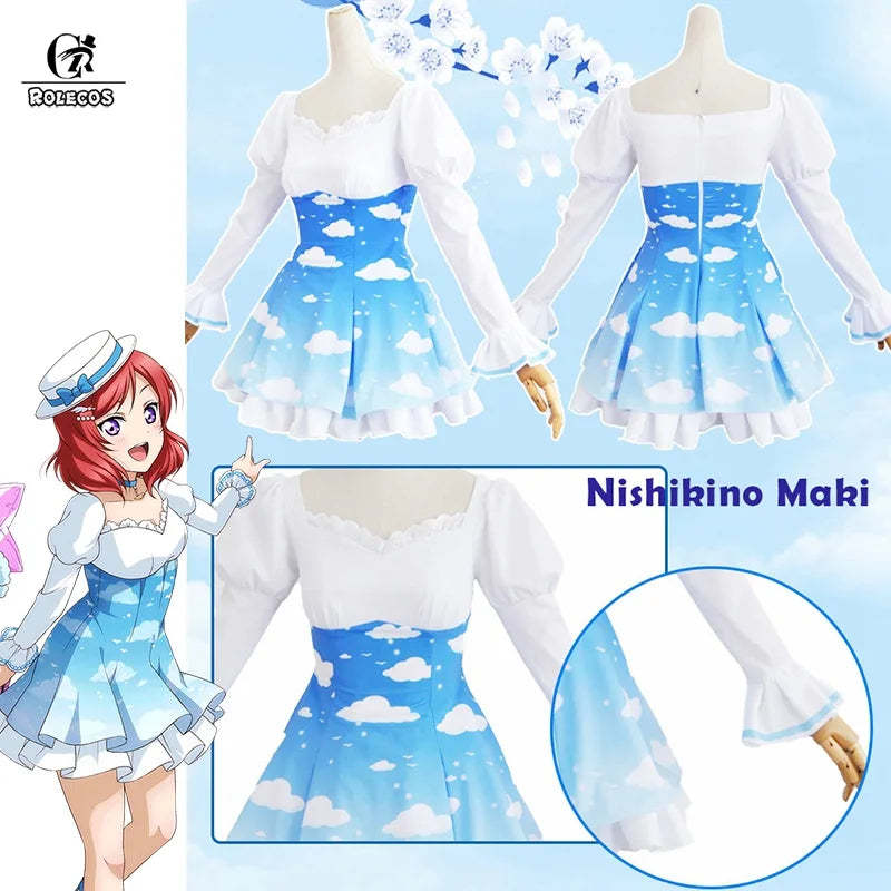 Lovelive Sky Cosplay Costume - Maki, Rin, Nico, Umi Outfits | Astricos-Astricos