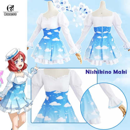Lovelive Sky Cosplay Costume - Maki, Rin, Nico, Umi Outfits | Astricos-Astricos
