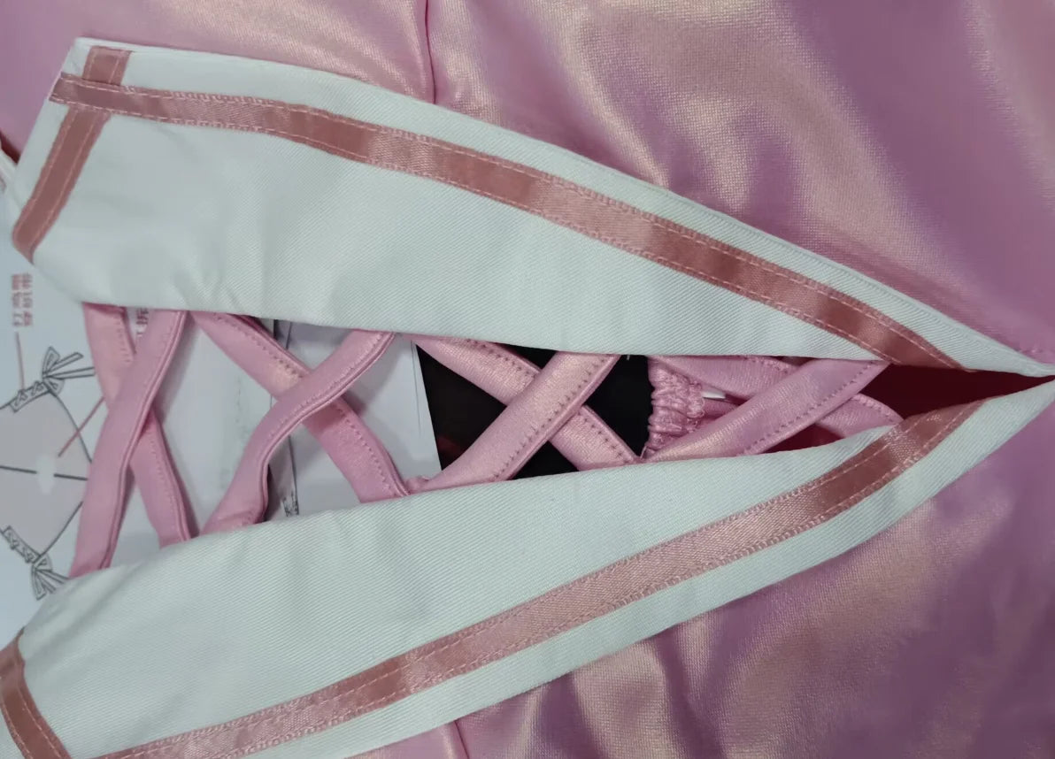 Honkai Star Rail March 7th Bunny Girl Costume - Sexy Pink Cosplay Suit for Women-Astricos