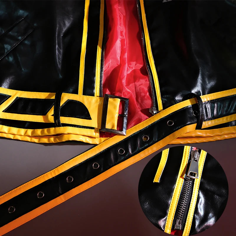 Original Genshin Impact Dulic Cosplay Costume - Pyro Dulic Racing Suit for Halloween & Women Outfits-Astricos