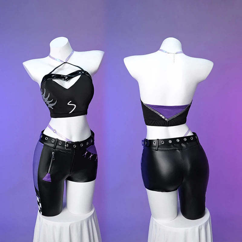 Honkai Star Rail Acheron Cosplay Costume - Galaxy Rangers Racing Suit for Halloween & Cosplay-Astricos