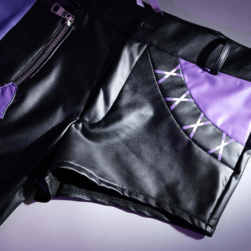 Honkai Star Rail Acheron Cosplay Costume - Galaxy Rangers Racing Suit for Halloween & Cosplay-Astricos