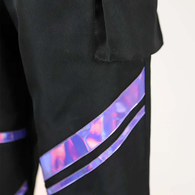 Valorant ISO Cosplay Costume for Men - Combat Uniform for Halloween & Parties-Astricos