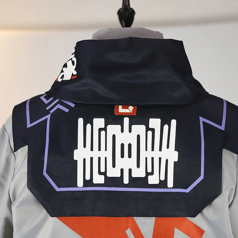 Valorant ISO Cosplay Costume for Men - Combat Uniform for Halloween & Parties-Astricos