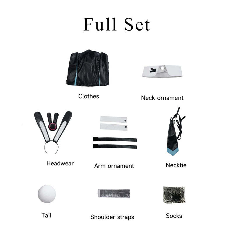 Ruan Mei Bunny Girl Costume - Honkai Star Rail Sexy Cosplay Outfit-Astricos