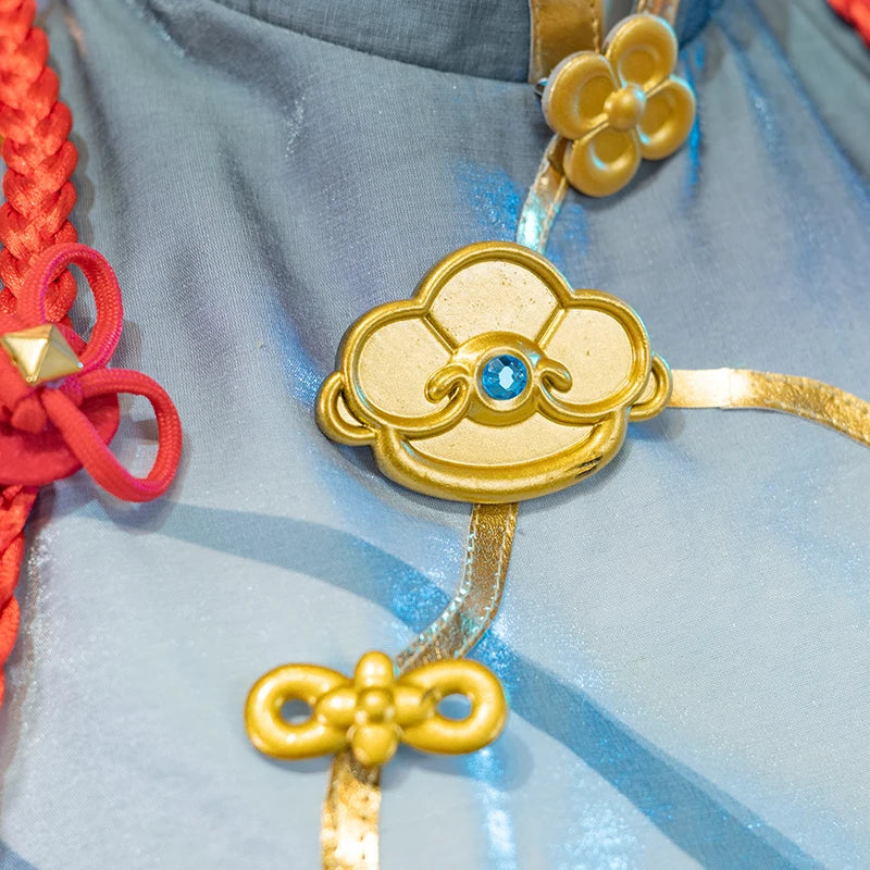 Genshin Impact Shenhe Cosplay Costume - Women's Sexy Jumpsuit Outfit for Halloween & Cosplay-Astricos