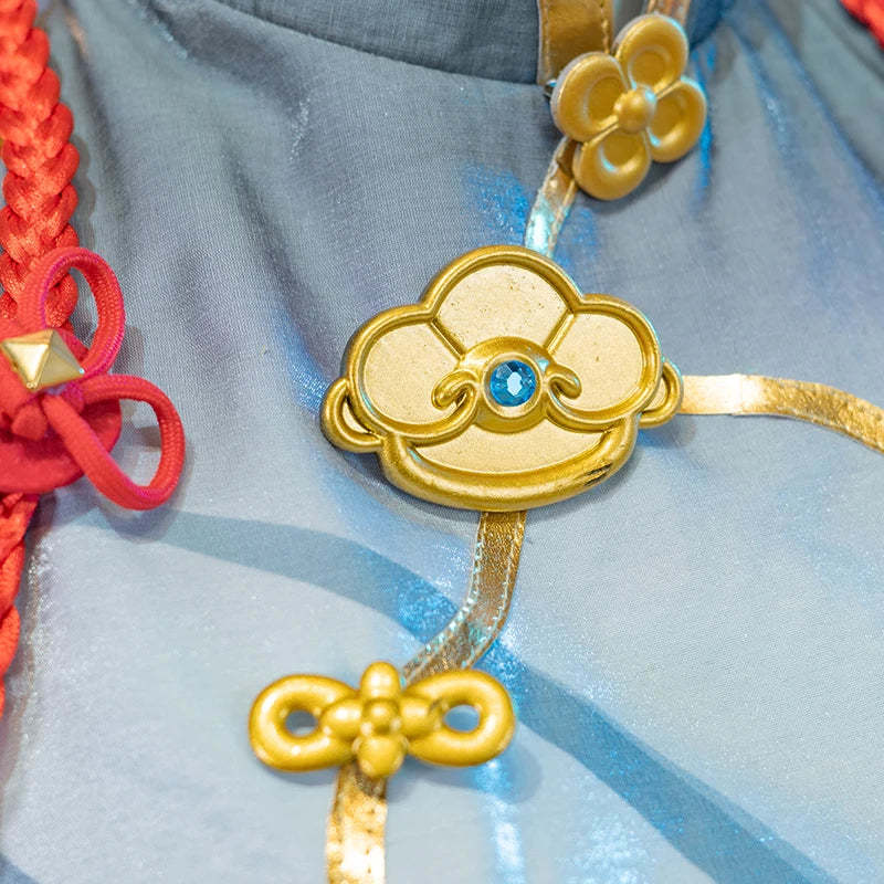 Genshin Impact Shenhe Cosplay Costume - Women's Sexy Jumpsuit Outfit for Halloween & Cosplay-Astricos