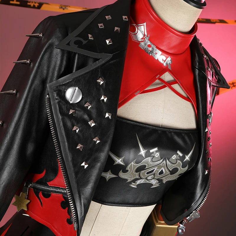 Zenless Zone Zero Burnice White Cosplay Costume - Sons of Calydon Punk Uniform for Halloween-Astricos