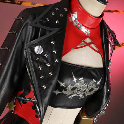 Zenless Zone Zero Burnice White Cosplay Costume - Sons of Calydon Punk Uniform for Halloween-Astricos