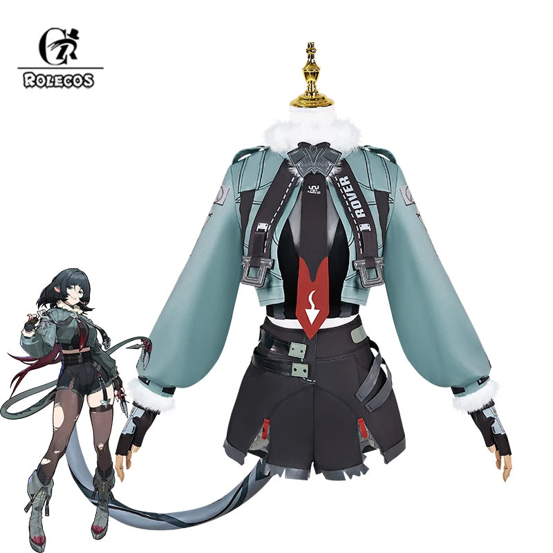 Zenless Zone Zero Jane Doe Cosplay Costume - Physical Anomaly Agent Uniform for Women-Astricos