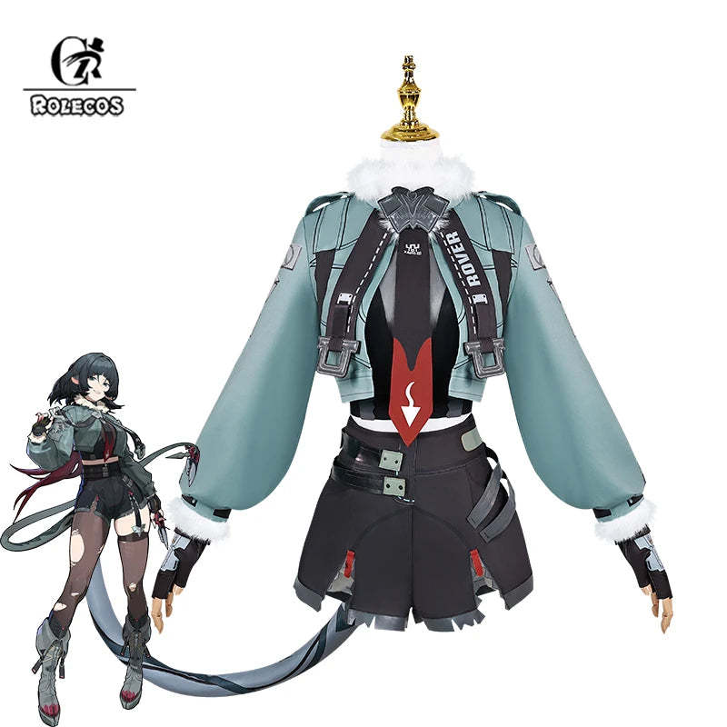 Zenless Zone Zero Jane Doe Cosplay Costume - Physical Anomaly Agent Uniform for Women-Astricos