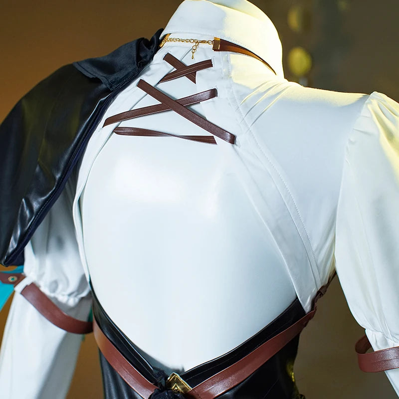 Lynette Cosplay Costume - Genshin Impact Twins Magician Uniform for Halloween & Women Cosplay-Astricos