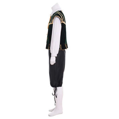 Renaissance Tudor Noble Court Doublet Costume | Medieval Jerkin Vest & Viking Outfit | Astricos-Astricos