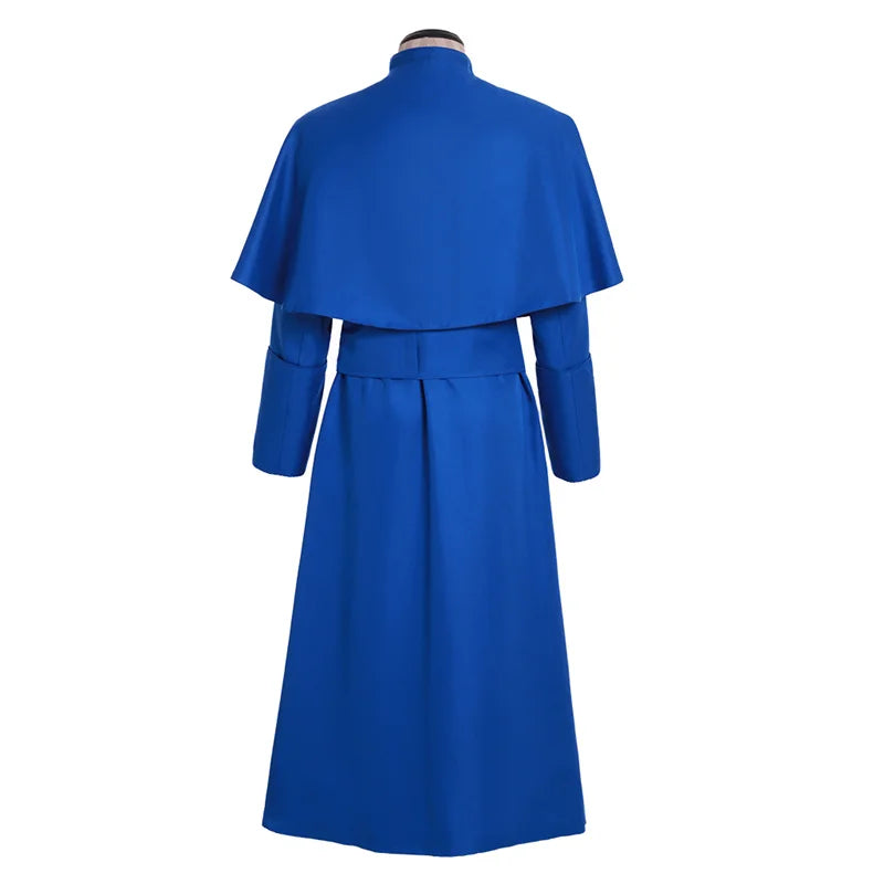 Men’s Roman Cassock Priest Costume - Authentic Catholic Religious Robe for Medieval Cosplay-Astricos