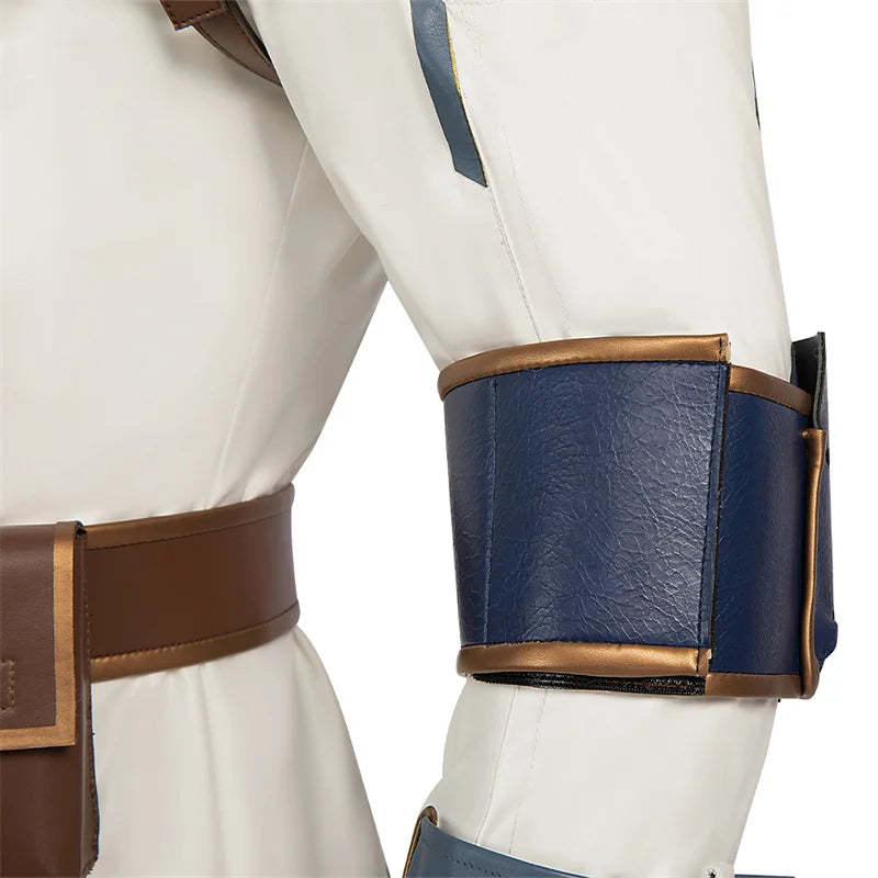 Valorant Cypher Full Cosplay Costume Set - Hat, Coat, Pants & Accessories for Halloween & Parties-Astricos