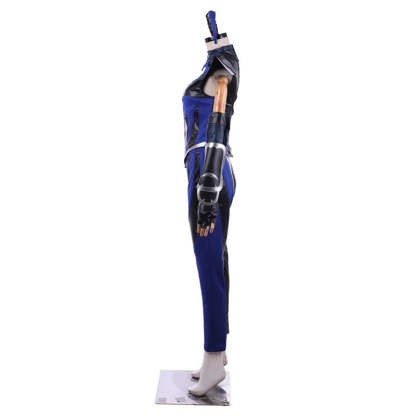 Mortal Kombat 11 Kitana Kahn Cosplay Costume with Face Mask | Princess Kitana Outfit for Women-Astricos