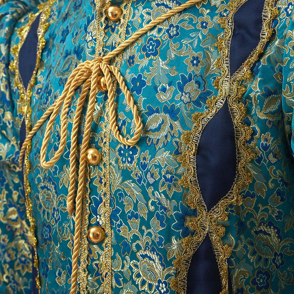 Tudor King & Nobleman Cosplay Costume - Medieval Renaissance Prince Outfit with Cloak | Astricos-Astricos