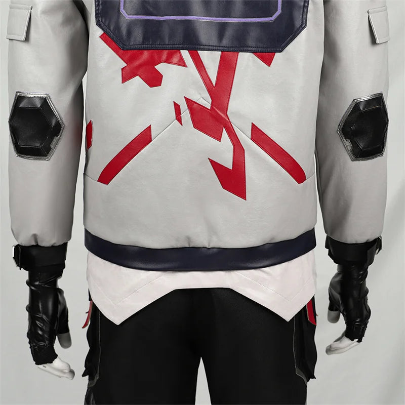 Valorant ISO Cosplay Costume - Hooded Sweatshirt, Pants, Top & Accessories for Halloween & Carnival-Astricos