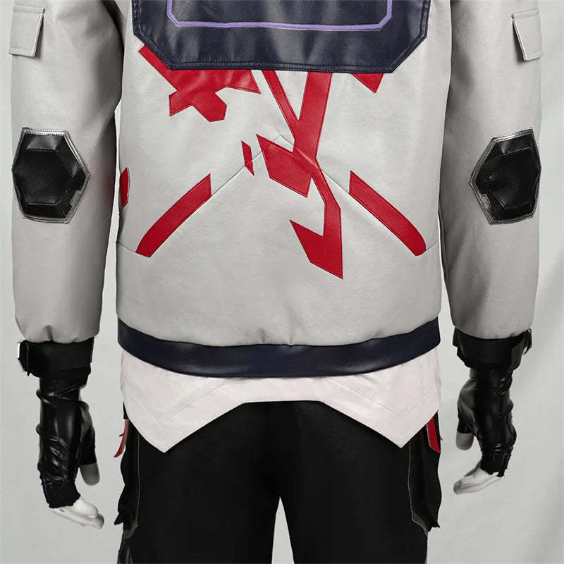 Valorant ISO Cosplay Costume - Hooded Sweatshirt, Pants, Top & Accessories for Halloween & Carnival-Astricos