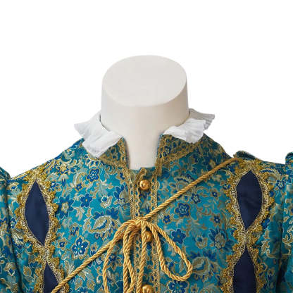Tudor King & Nobleman Cosplay Costume - Medieval Renaissance Prince Outfit with Cloak | Astricos-Astricos