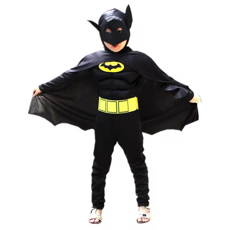Child Bat Costume with Mask and Cape - Halloween & Cosplay Outfit-Astricos