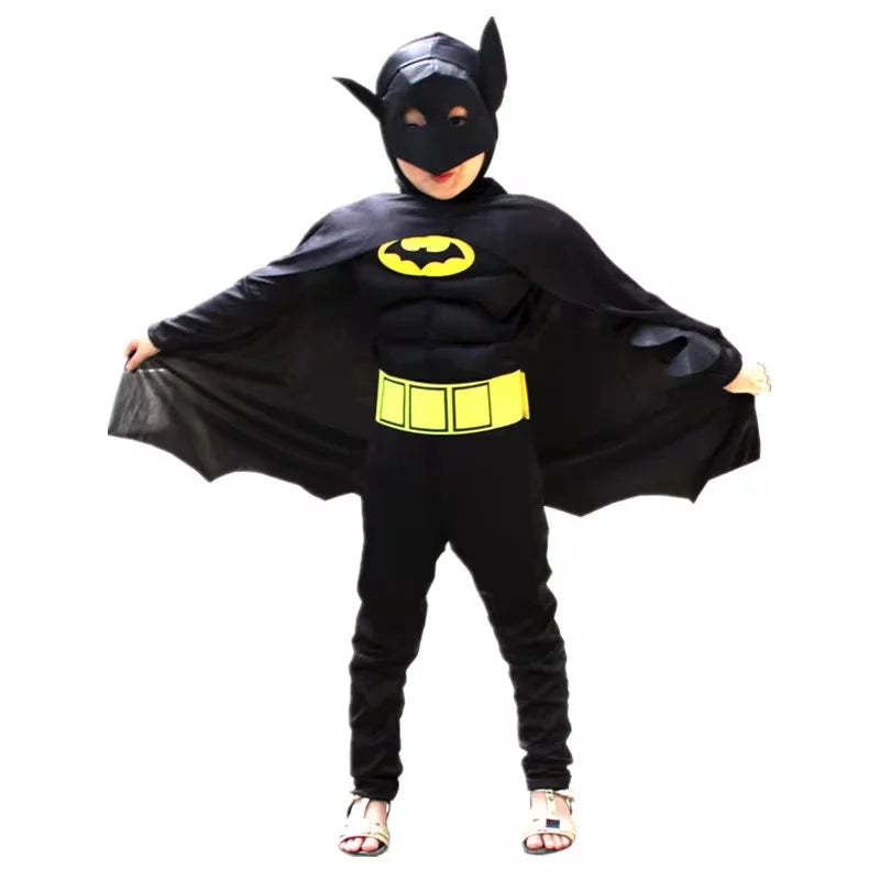 Child Bat Costume with Mask and Cape - Halloween & Cosplay Outfit-Astricos
