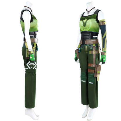 Valorant Skye Cosplay Costume - Women's Battle Suit with Accessories for Halloween & Carnival | Astricos-Astricos