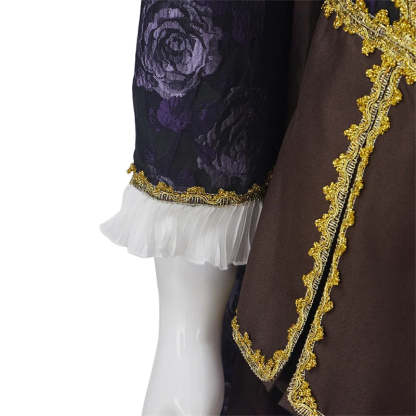 Tudor King & Nobleman Cosplay Costume - Medieval Renaissance Prince Outfit with Cloak | Astricos-Astricos
