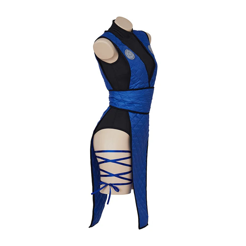 Mortal Kombat Women's Cosplay Costume | Anime Game Role Play Outfit for Halloween & Parties-Astricos