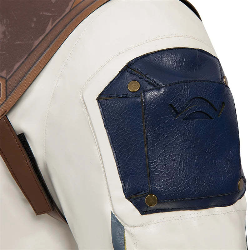 Valorant Cypher Full Cosplay Costume Set - Hat, Coat, Pants & Accessories for Halloween & Parties-Astricos