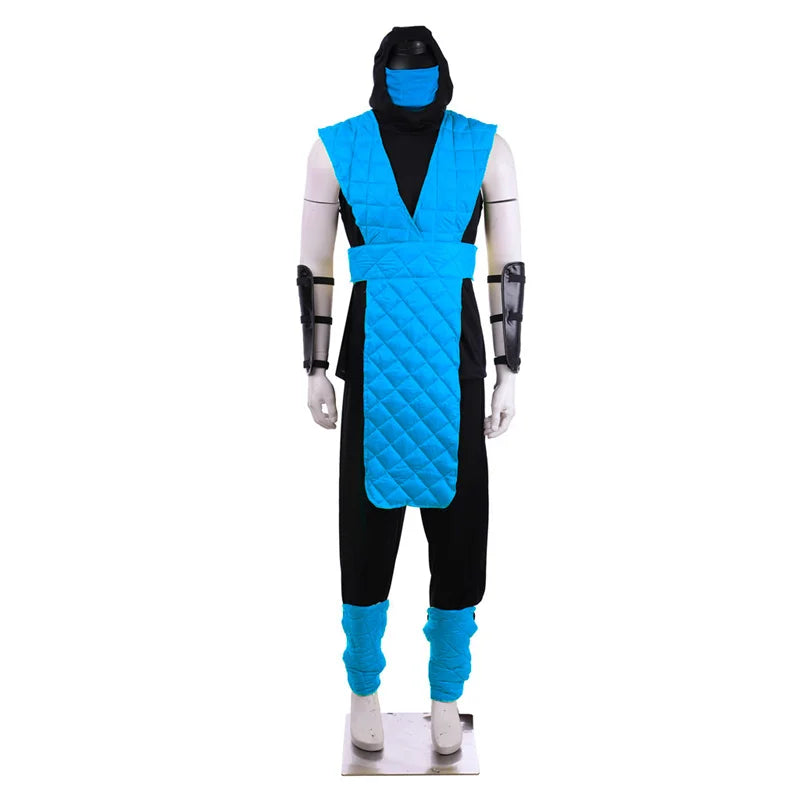Mortal Kombat Scorpion & Sub-Zero Men's Cosplay Costume - Full Battle Suit for Halloween & Carnival-Astricos
