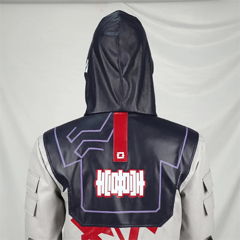 Valorant ISO Cosplay Costume - Hooded Sweatshirt, Pants, Top & Accessories for Halloween & Carnival-Astricos