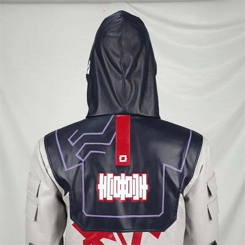 Valorant ISO Cosplay Costume - Hooded Sweatshirt, Pants, Top & Accessories for Halloween & Carnival-Astricos