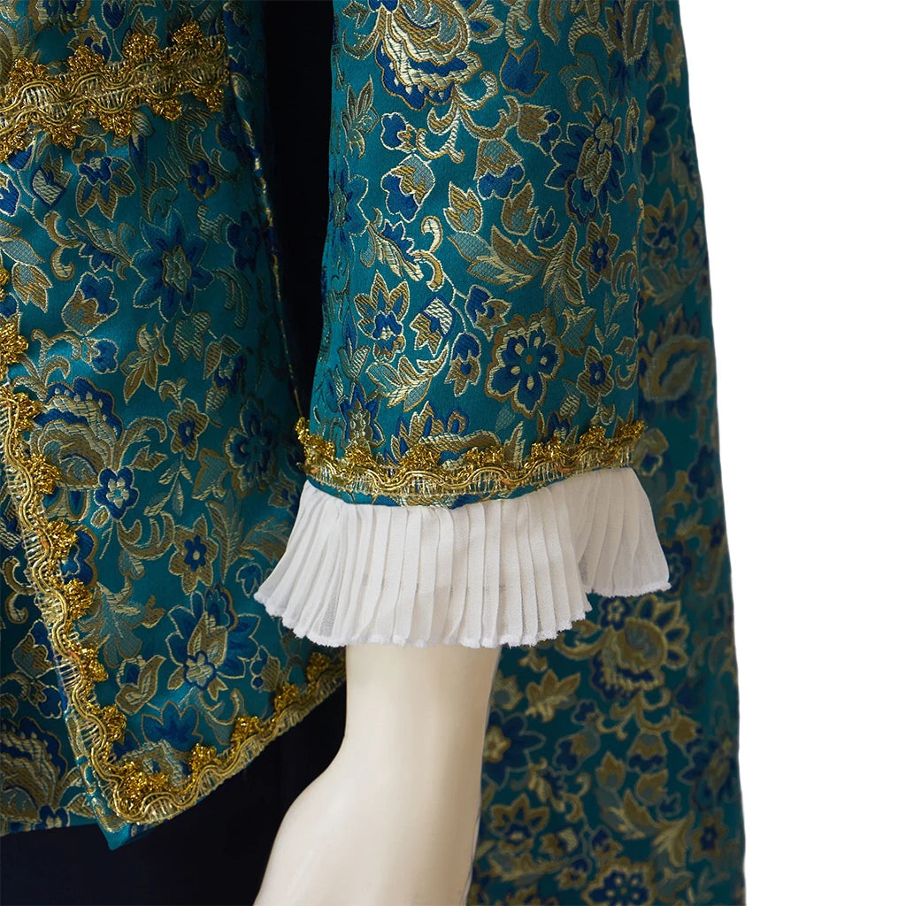 Tudor King & Nobleman Cosplay Costume - Medieval Renaissance Prince Outfit with Cloak | Astricos-Astricos
