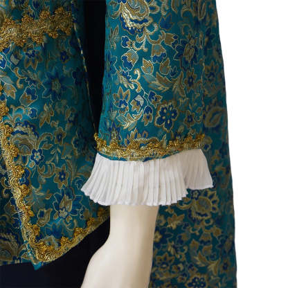 Tudor King & Nobleman Cosplay Costume - Medieval Renaissance Prince Outfit with Cloak | Astricos-Astricos